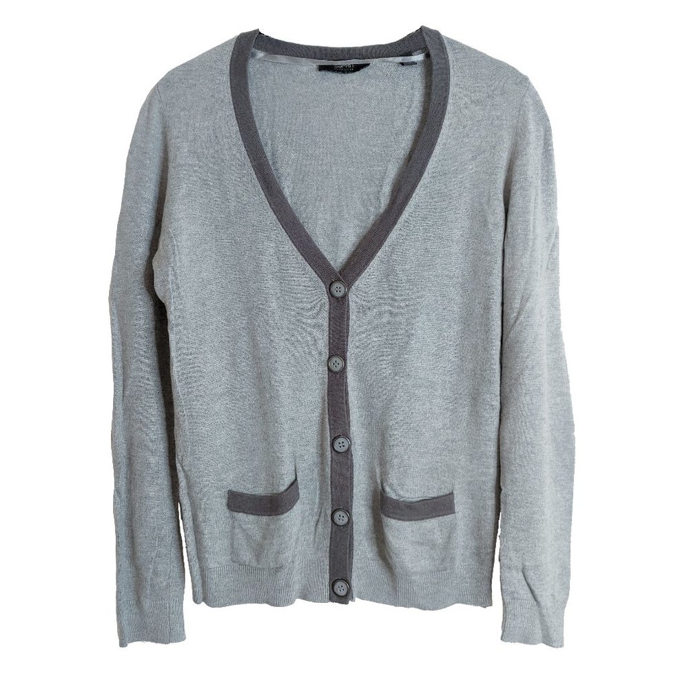 Esprit two tone grey cardigan